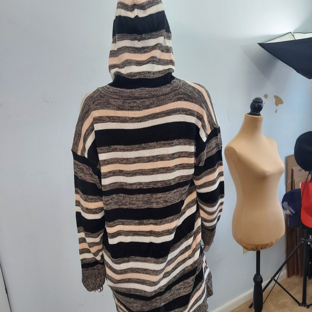 Eve Taylor Hooded Knit Duster 2X - Picture 5 of 9